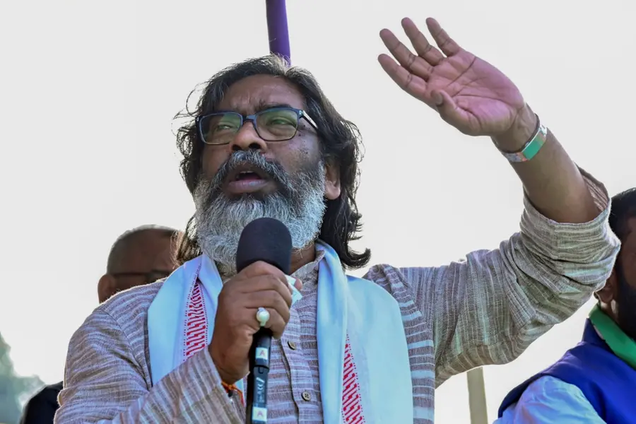 ‘7 kg of ration per month instead of 5 kg if JMM-led alliance is elected,’ says Jharkhand CM
