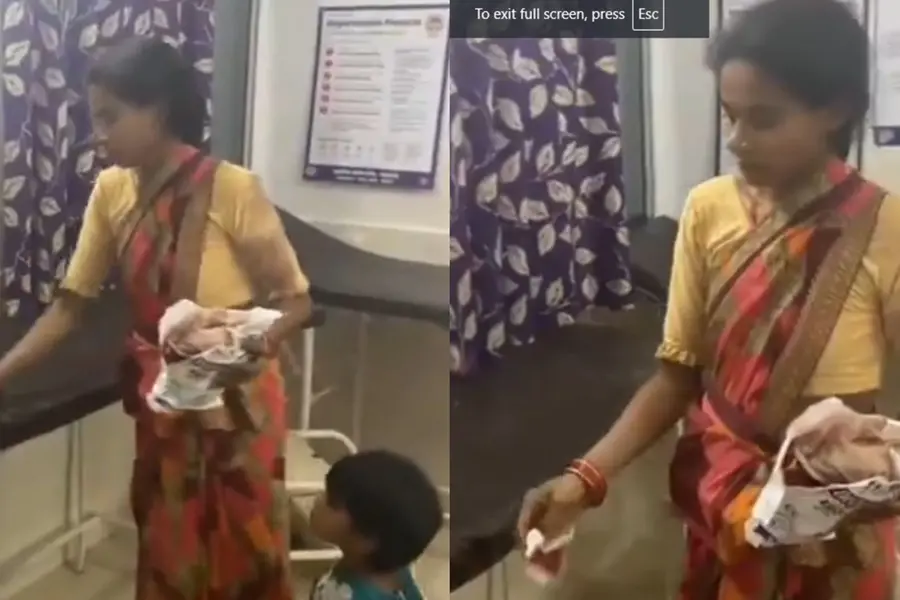 MP: Pregnant woman made to clean hospital bed after husband’s death | WATCH