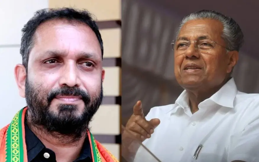 K Surendran and Pinarayi Vijayan| Photo: Mathrubhumi