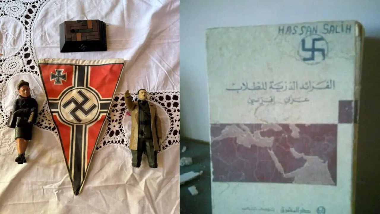Nazi memorabilia found in Lebanon | Twitter: https://x.com/YakiLopez