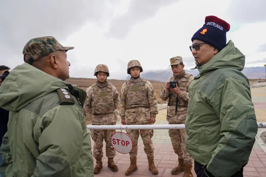 Rijiju briefly encounters Chinese troops during Diwali celebration on Arunachal border | WATCH