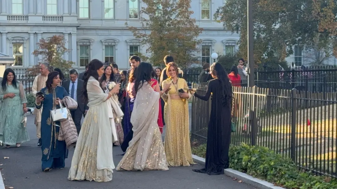 Indian Americans attend Diwali celebrations hosted by US President Joe Biden at the White House in Washington | Photo: PTI