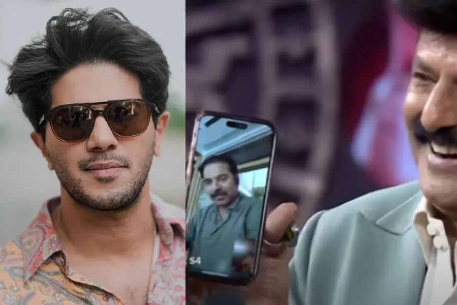 'Hello Mammookka, how are you?' Balayya video calls Mammootty from Dulquer's phone | WATCH