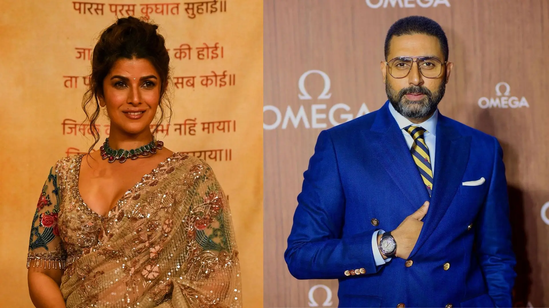 Nimrat Kaur, Abhishek Bachchan | Photo: AFP, IG