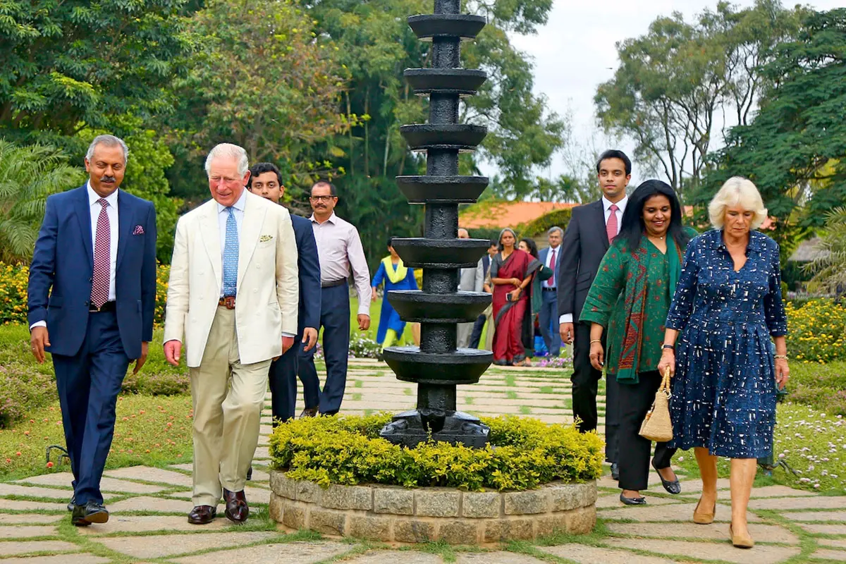 King Charles III And Queen Camilla at SOUKYA Bengaluru | Photo: soukya.com