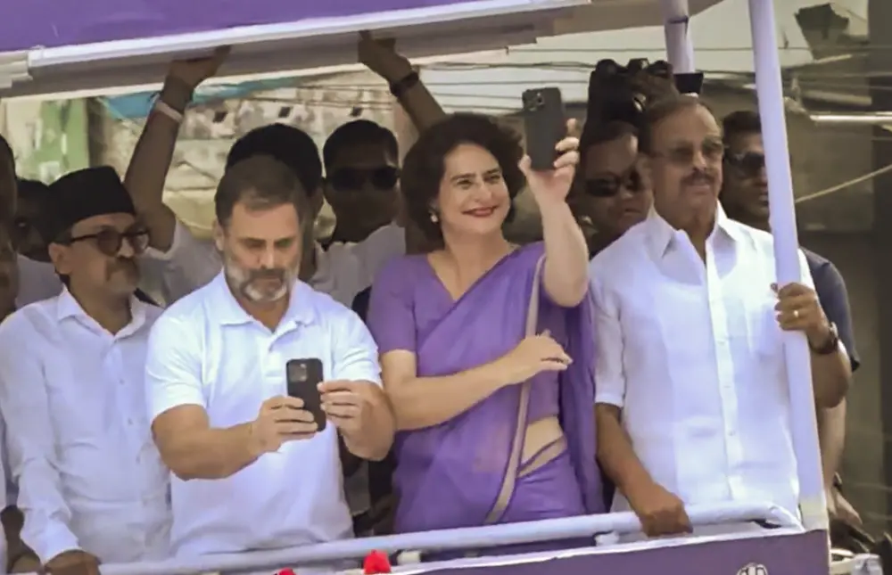 Priyanka Gandhi in Wayanad | PTI