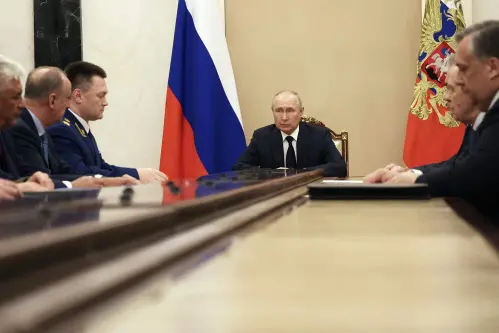 Vladimir Putin accuses West of wanting Russians 'to kill each other' in mutiny