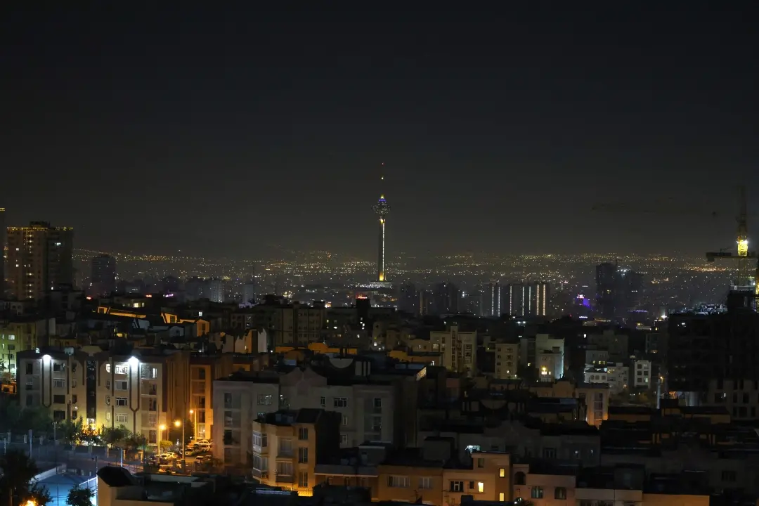 A general view of Tehran after several explosions were heard | Photo: AFP