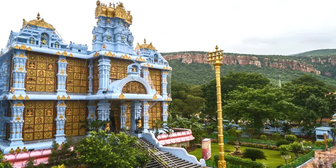 ISKCON Temple | Image Courtesy: ISKCON Temple website (https://iskcontirupati.info/about-iskcon-tirupati/)
