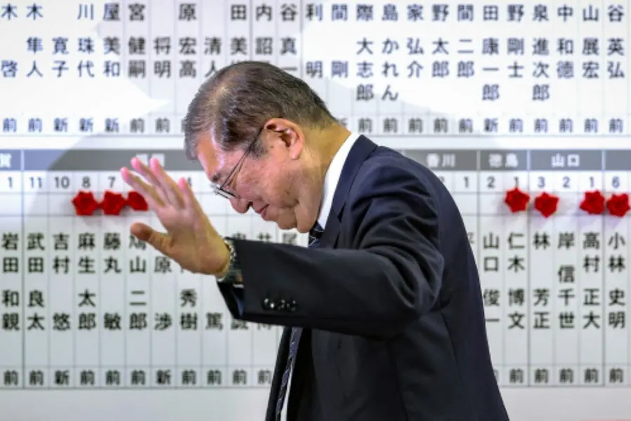 Japan's ruling party braces for blow in parliamentary elections