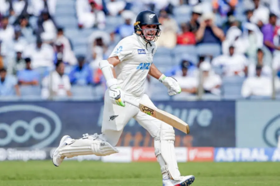 Pune Test: Santner’s seven-fer and Latham’s 86 put Kiwis on verge of a historic series win