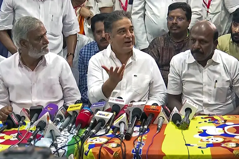 Kamal Haasan's MNM joins DMK-led alliance in TN, gets one RS seat for 2025 polls