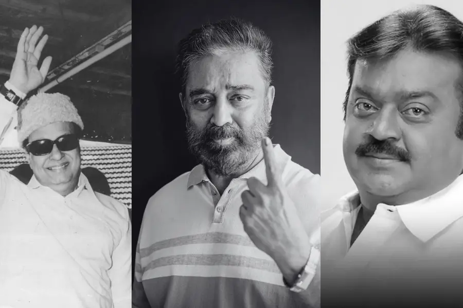 9 Tamil actors who formed their own political parties before Vijay