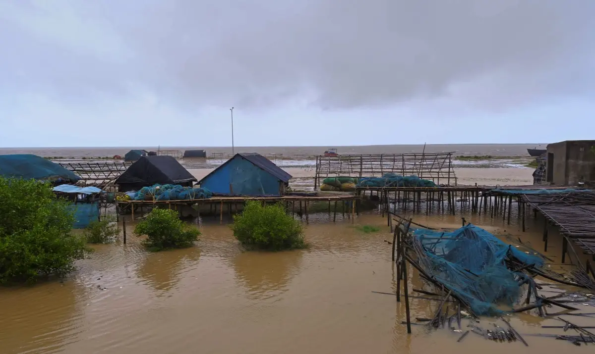 View of a jetty in Bhadrak district, Odisha | Photo: PTI