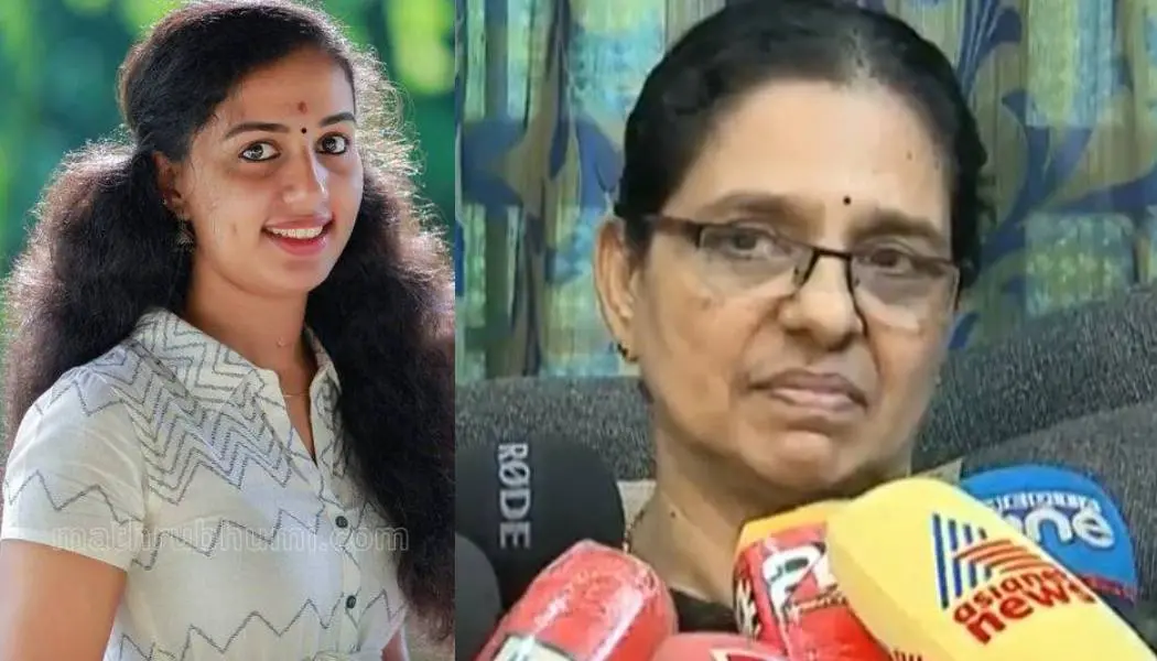 Deceased Vismaya-Her mother Sajitha V Nair