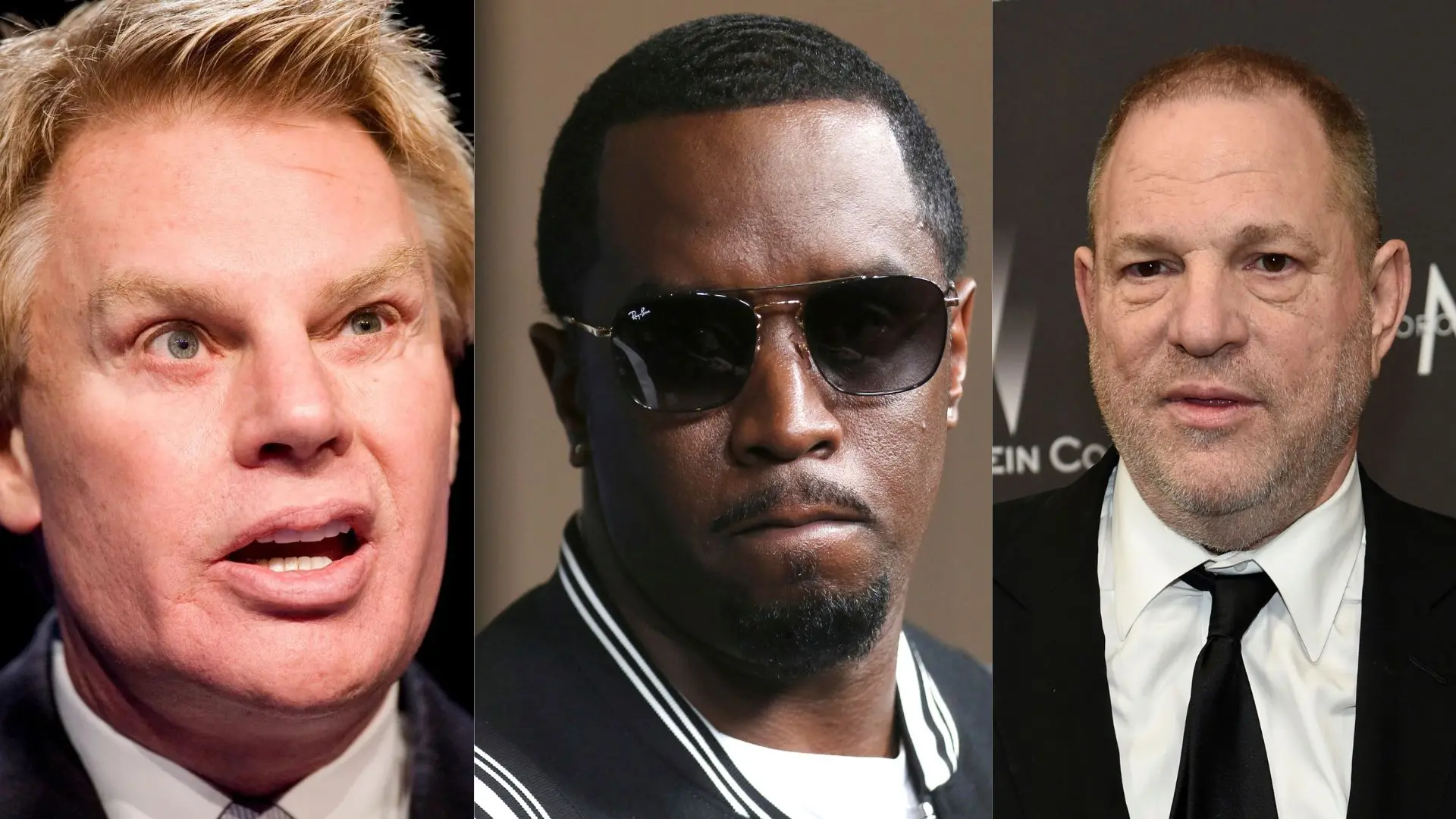 Mike Jeffries, Sean Diddy, Harvey Weinstein | Photo: AP