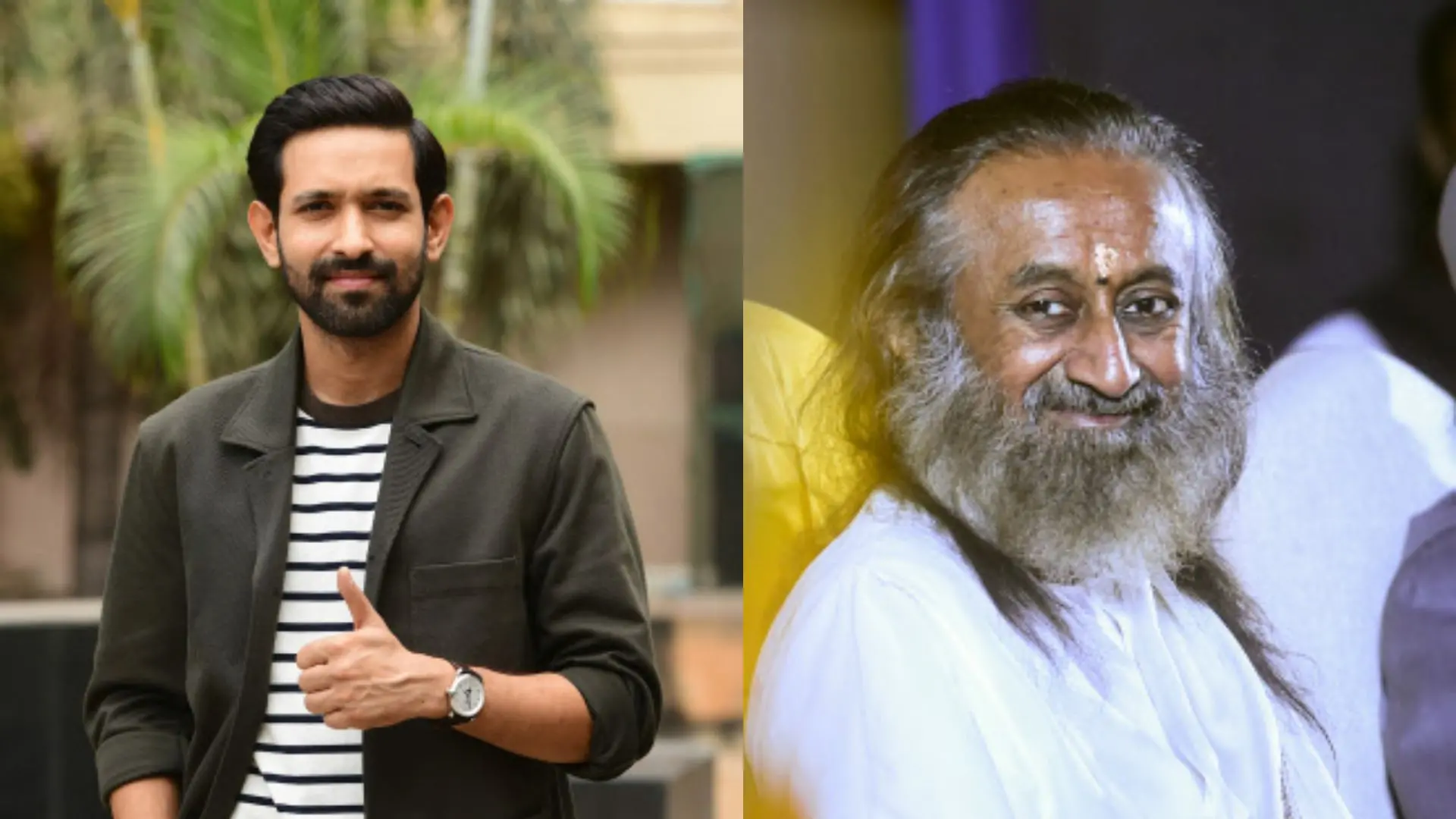 Vikrant Massey, Sri Sri Ravi Shankar