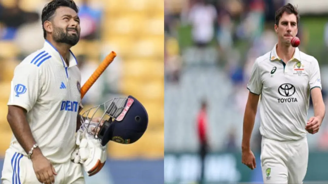 From (L) Rishabh Pant and Pat Cummins. | File Photo: Agencies