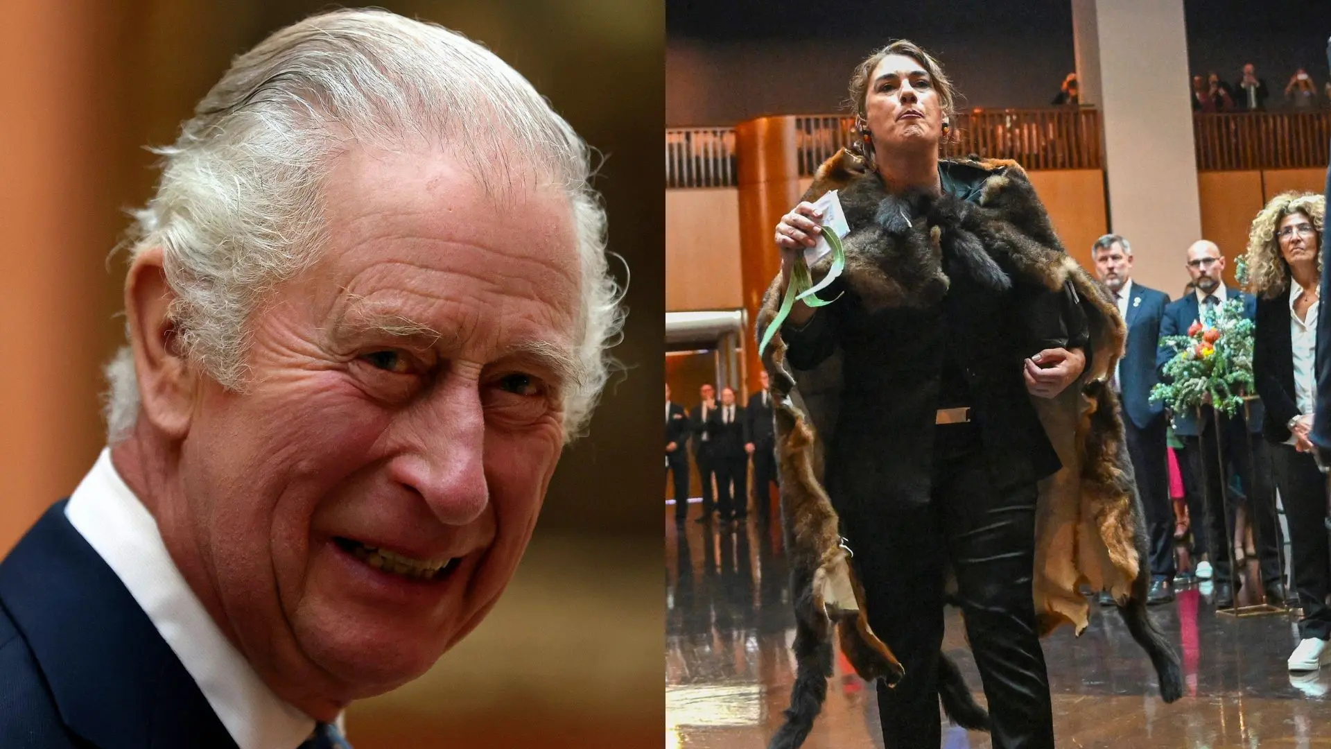 King Charles III, Lidia Thorpe | Photo: AP, AFP
