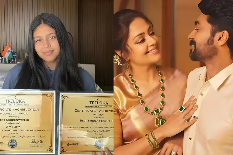 Suriya, Jyotika celebrate daughter Diya’s award win for documentary on women in cinema