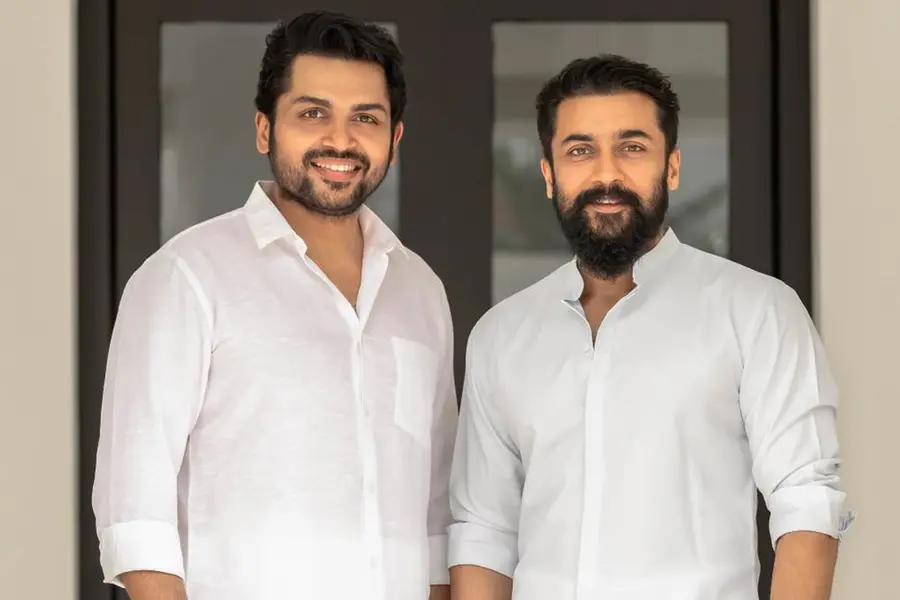 Karthi's heartfelt birthday wish for Suriya breaks the internet!