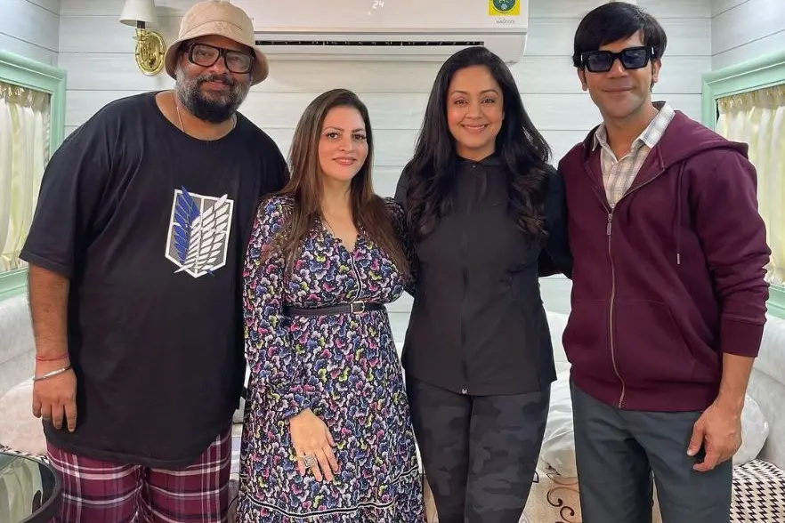 Jyotika wraps up shoot for her Bollywood comeback; says huge fan of Rajkumar Rao