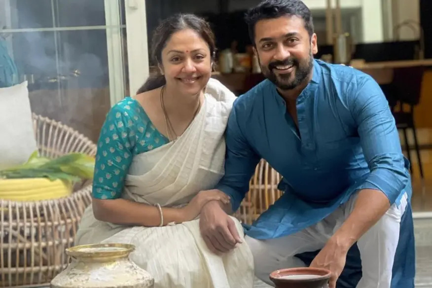 Suriya, Jyotika celebrate Pongal