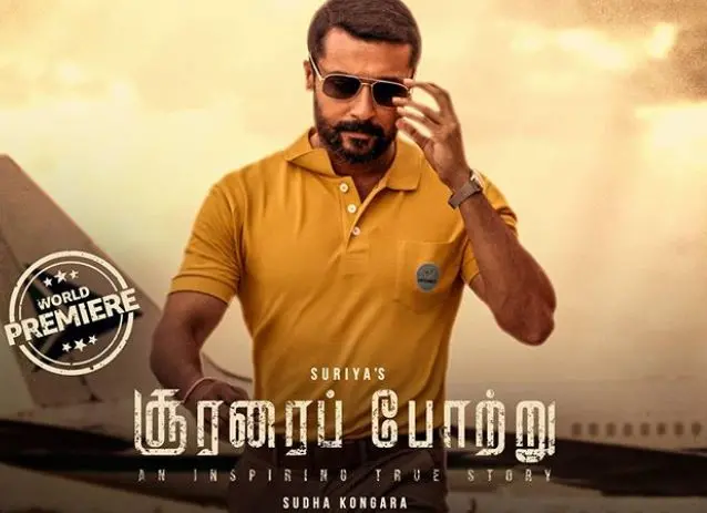 'Soorarai Pottru' official poster| Photo: Instagram|actorsuriya|