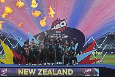 New Zealand claims first Women's T20 World Cup title as South Africa stumbles in consecutive finals