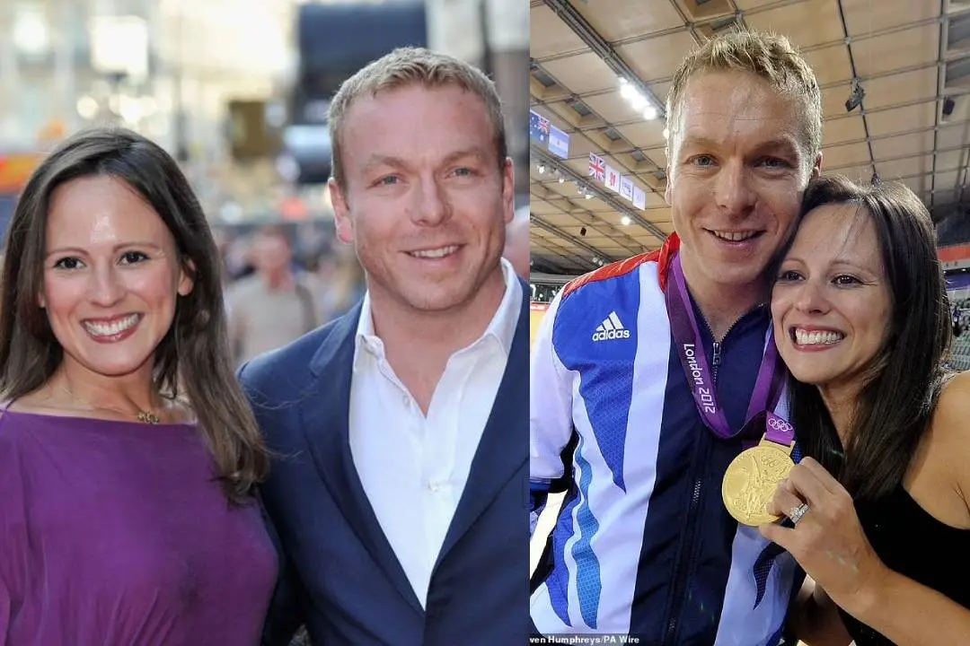 Chris Hoy and wife Sarra Kemp | Photo: instagram/ chris hoy