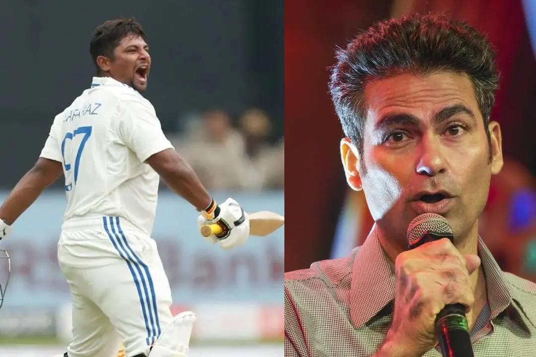 From (L) Sarfaraz Khan and Mohammed Kaif. | Photo:  bcci/ pti