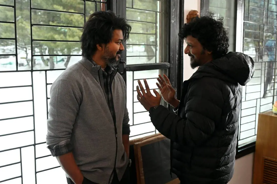 Vijay and Lokesh | Photo: X