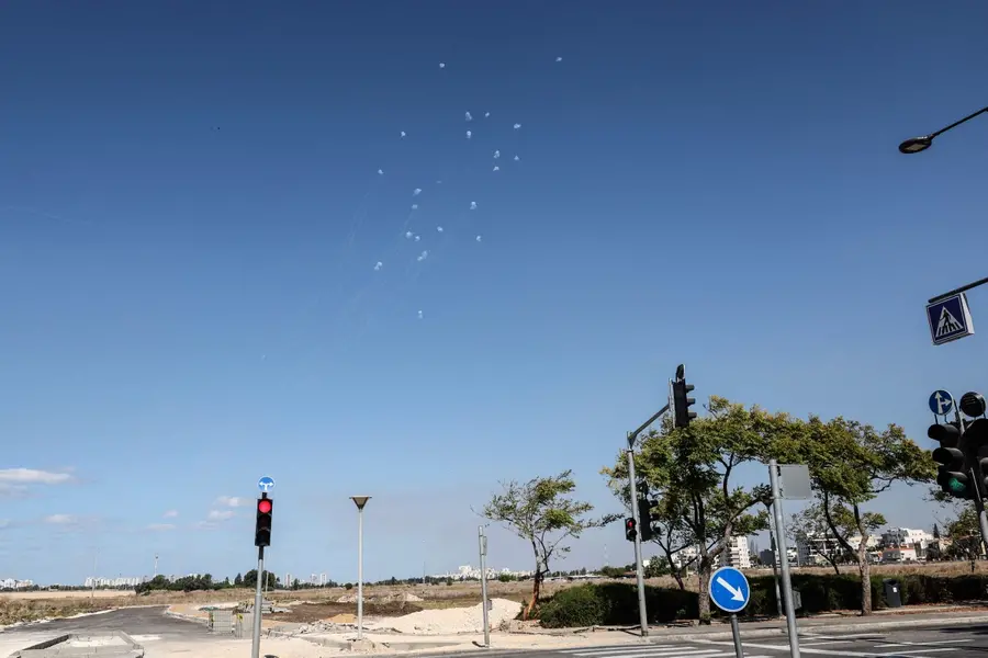 Hezbollah claims firing of 'large salvo' of advanced rockets at northern Israel