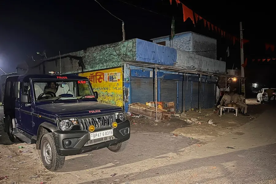 Bahraich violence: Red marks on houses trigger panic among local residents