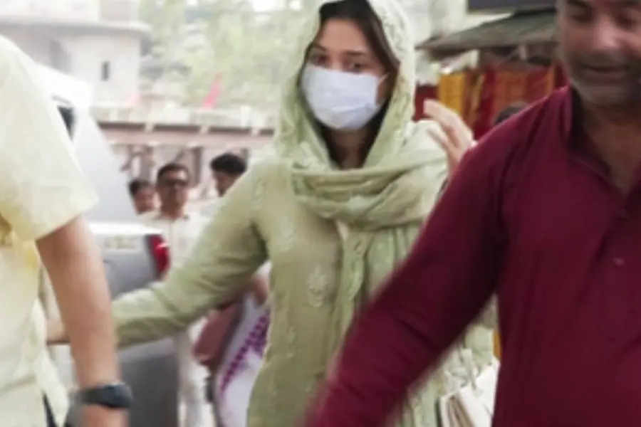 Tamanna Bhatia visits Guwahati's Kamakhya temple amid ED probe
