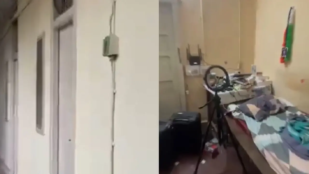 The hostel room | Image: Twitter
