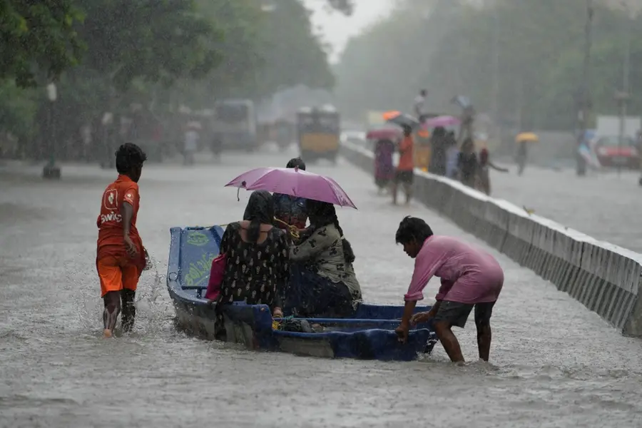 Chennai rains: Heavy downpour follows weakening depression after crossing TN, Andhra coasts