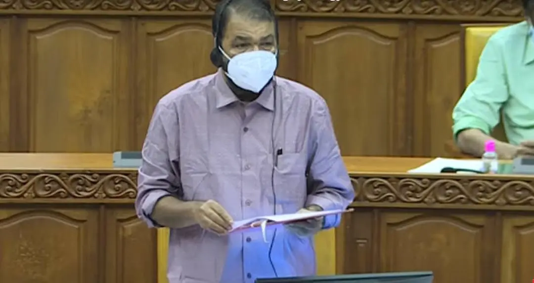 Minister V Sivankutty | Photo: Mathrubhumi News Screengrab