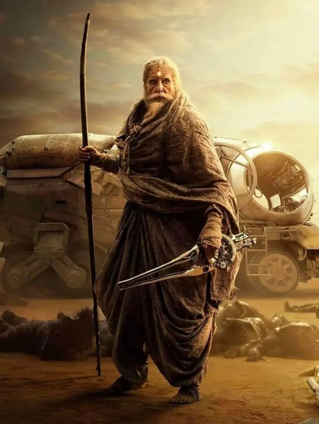 Amitabh Bachchan in 'Kalki' | Photo: facebook.com/amitabhbachchan