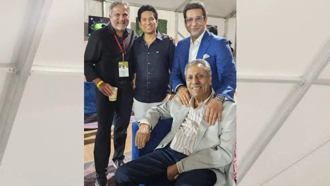 Photo shared by Wasim Akram on X. | Photo Courtesy: Wasim Akram/X