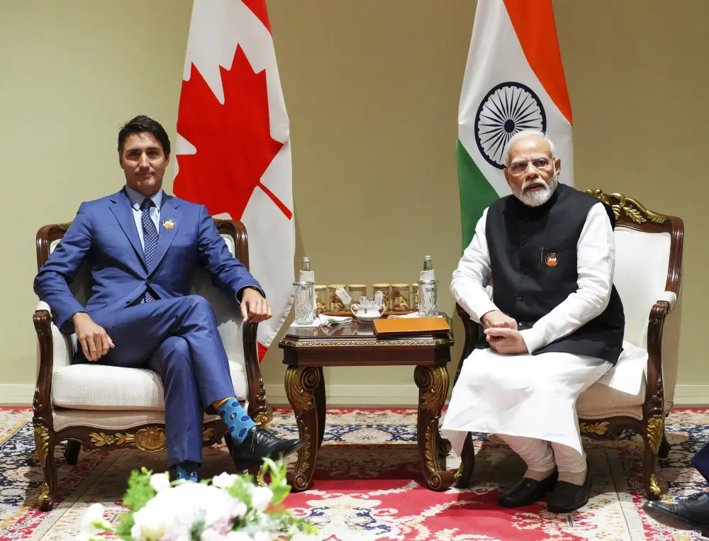 PM Justin Trudeau, Indian PM Narendra Modi | Photo: AP