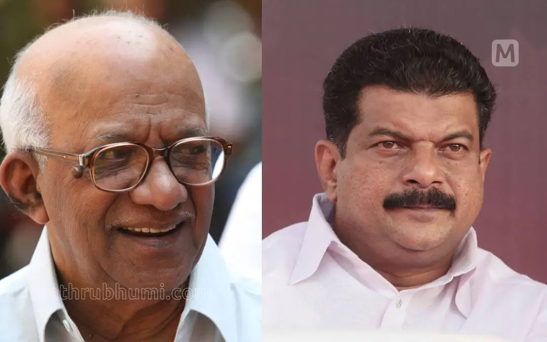 Veliyam Bhargavan, PV Anvar | Photos: Mathrubhumi