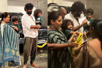 Nayanthara, Vignesh gift employees on Vijayadashami, wins hearts | WATCH
