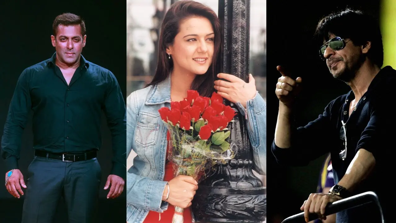 salman khan - photo: ap | preity zinta - photo: mathrubhumi archives | shah rukh khan - photo: pti