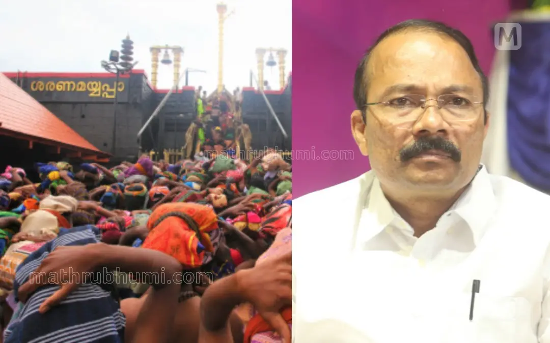 ശബരിമല, പി.എസ്. പ്രശാന്ത് | Photo: Mathrubhumi