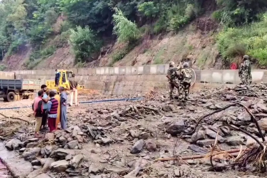 J&K cloudburst: Srinagar-Leh highway blocked, relief operations underway