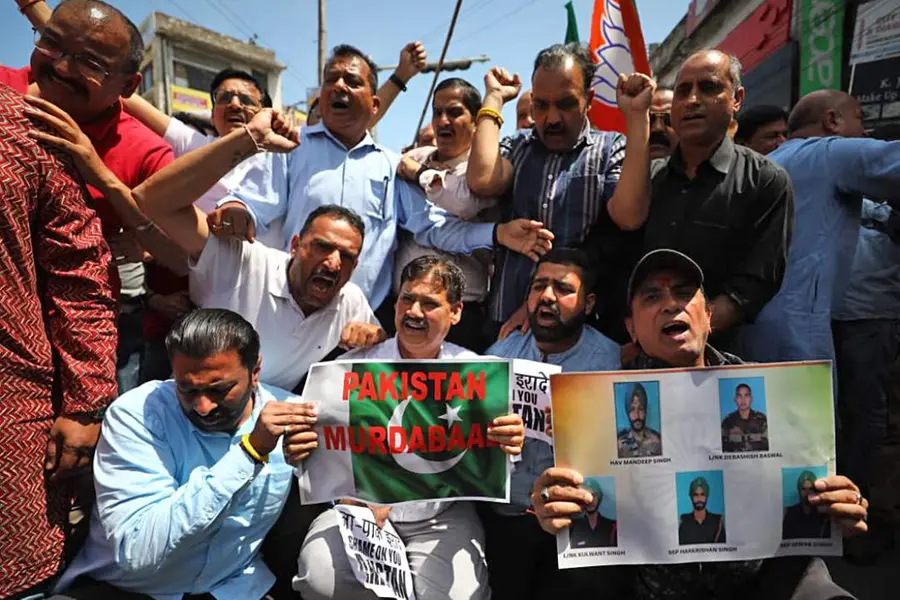 Poonch terror attack: People hold protest, raise anti-Pak slogans in Jammu