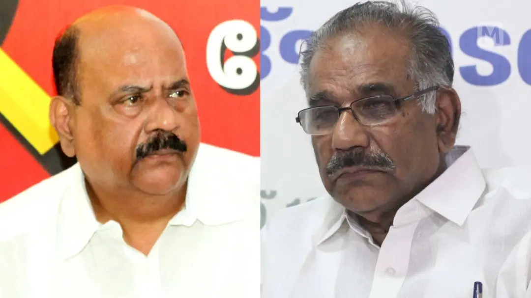 Mani C Kappan and AK Saseendran | Photo: Mathrubhumi