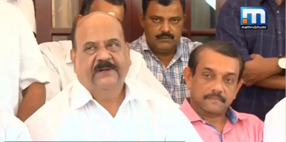 Mani C. Kappan | Screengrab; Mathrubhumi News