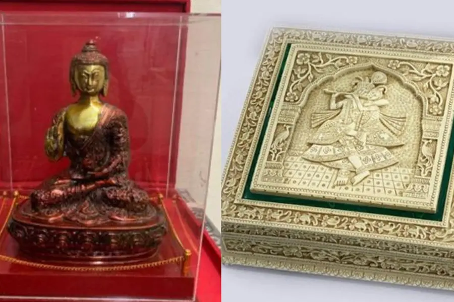 Patan Patola, Brass Buddha Statue and more: PM Modi’s gifts for Laos PM, Prez and their spouses